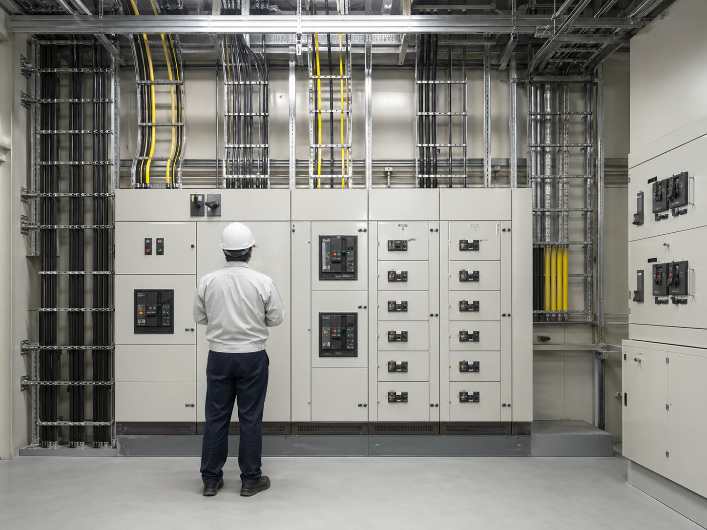 商業施設の受変電設備
