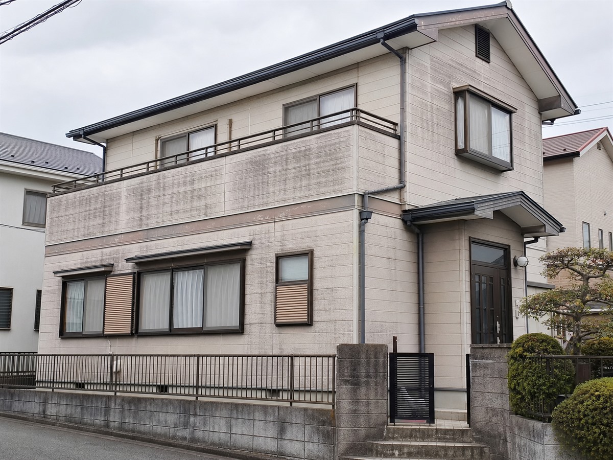 施工前の外壁
