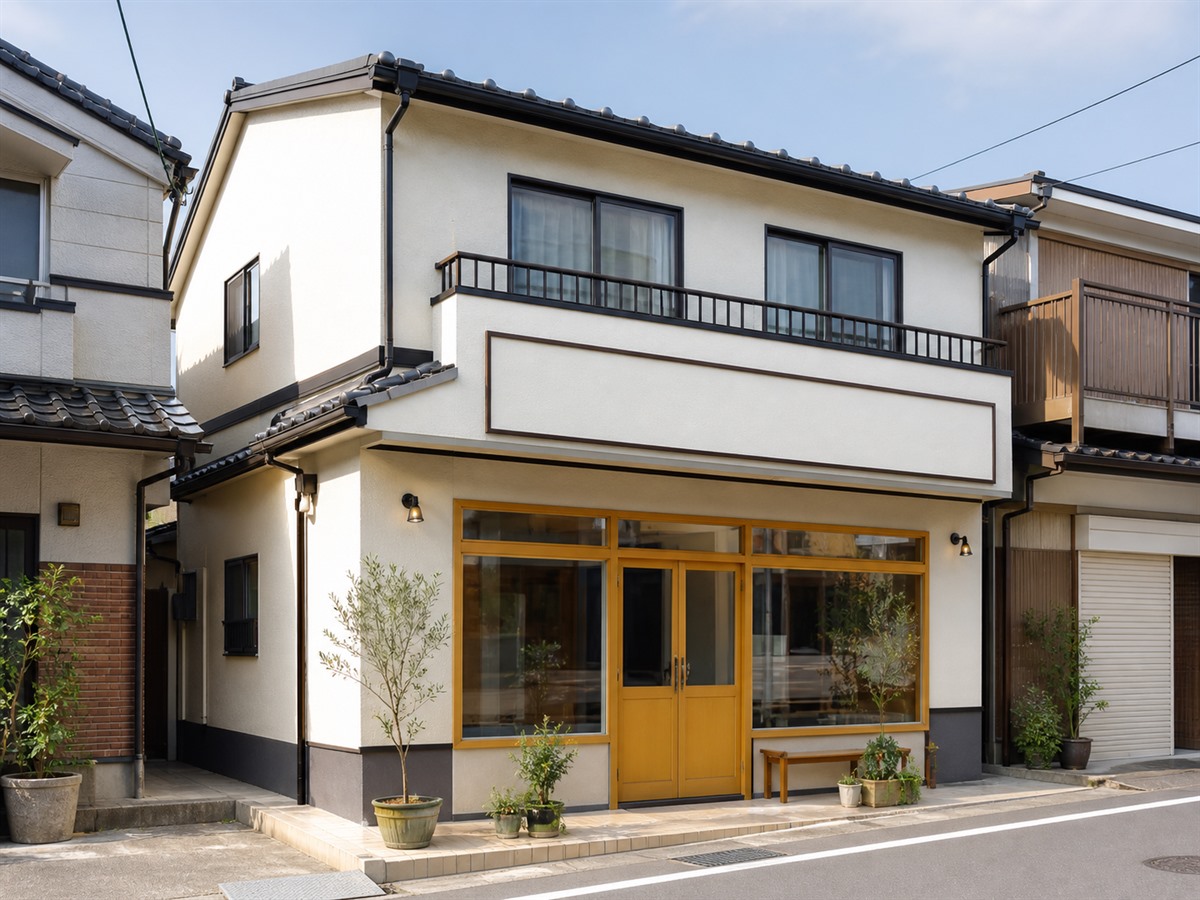 施工後の店舗外観