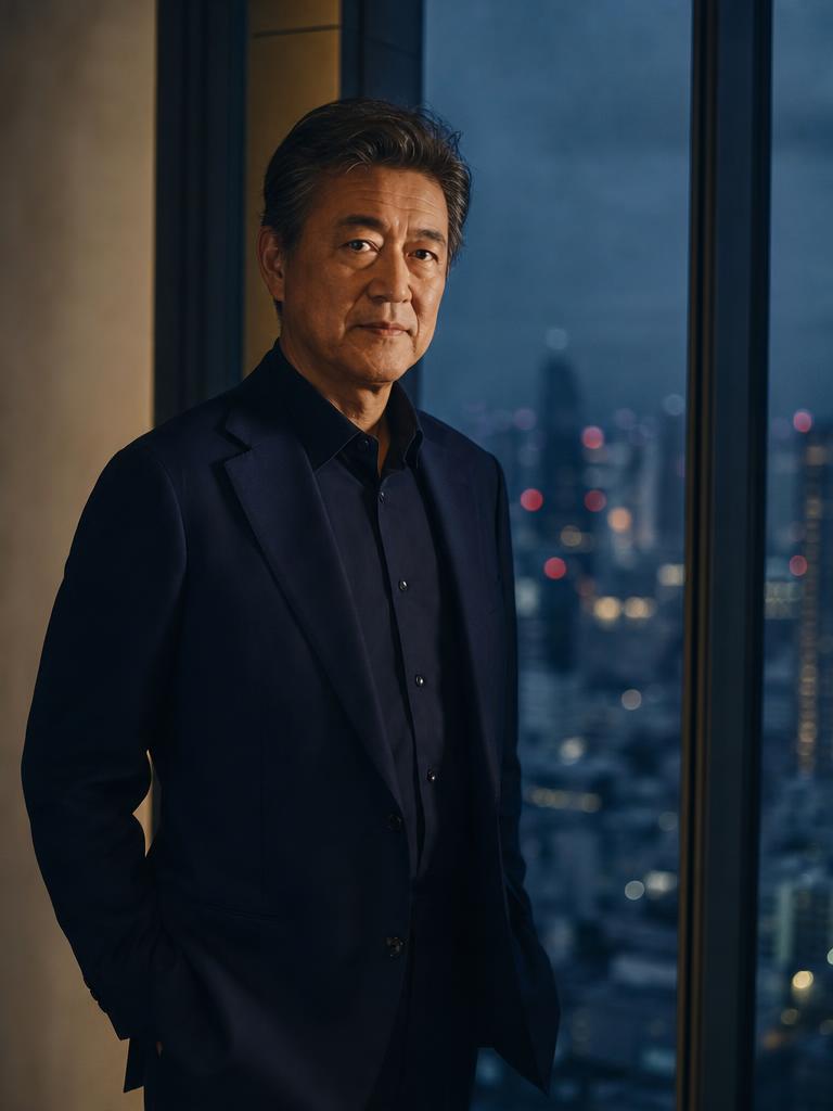 代表取締役 サンプル 太郎のポートレート